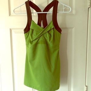 Athleta racerback work out yoga tank top